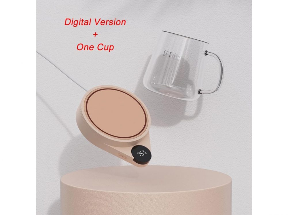 زیر لیوانی گرمایشی شیائومی Xiaomi Sothing Diffusion Thermostatic Coaster DSHJ-S-2103 - Image 12