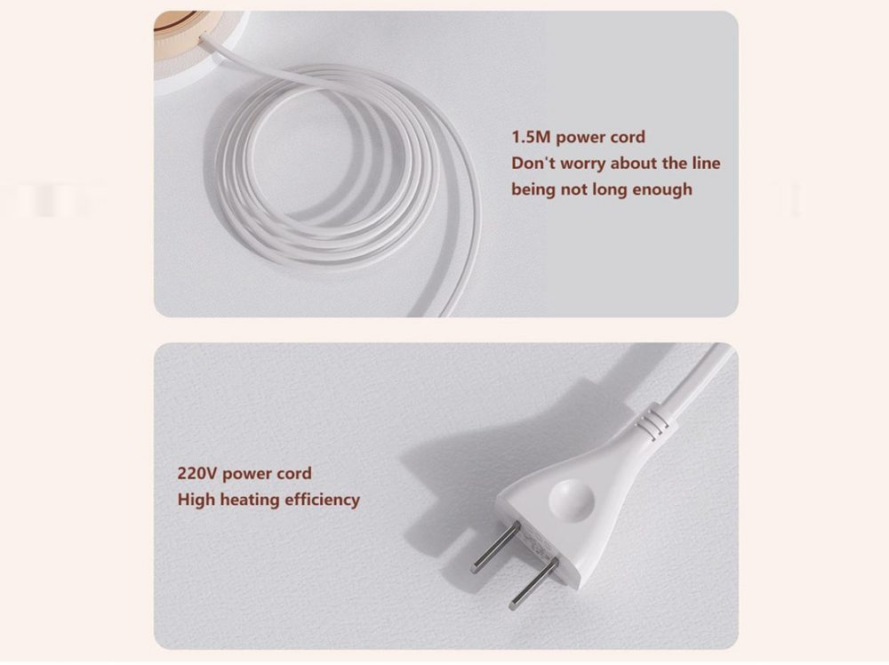 زیر لیوانی گرمایشی شیائومی Xiaomi Sothing Diffusion Thermostatic Coaster DSHJ-S-2103 - Image 4