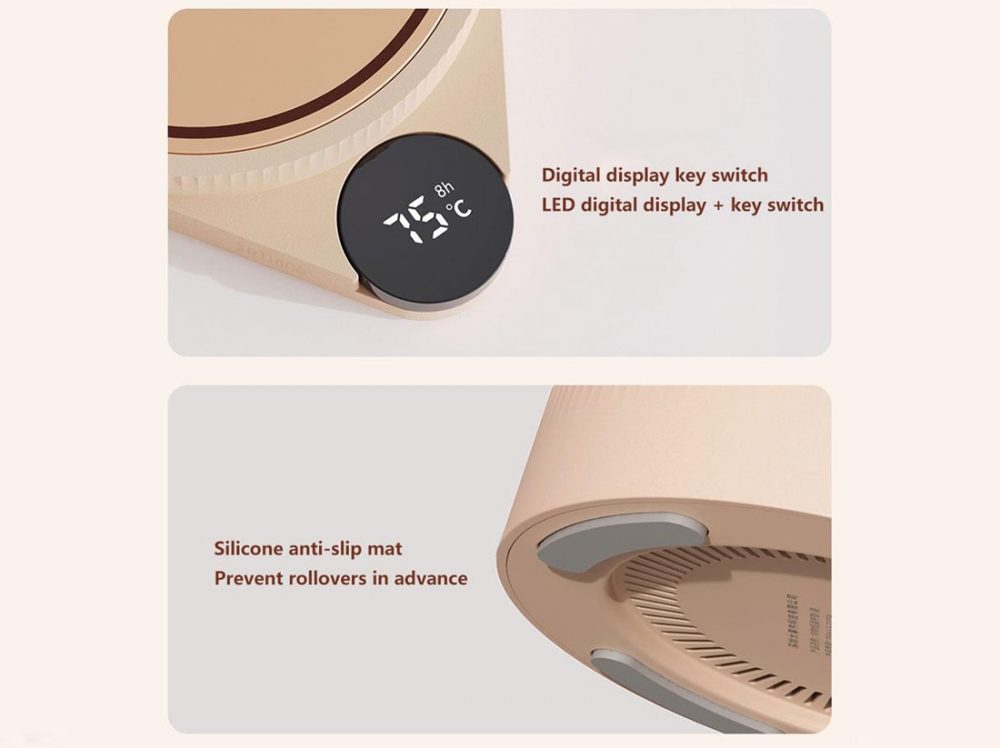 زیر لیوانی گرمایشی شیائومی Xiaomi Sothing Diffusion Thermostatic Coaster DSHJ-S-2103 - Image 9
