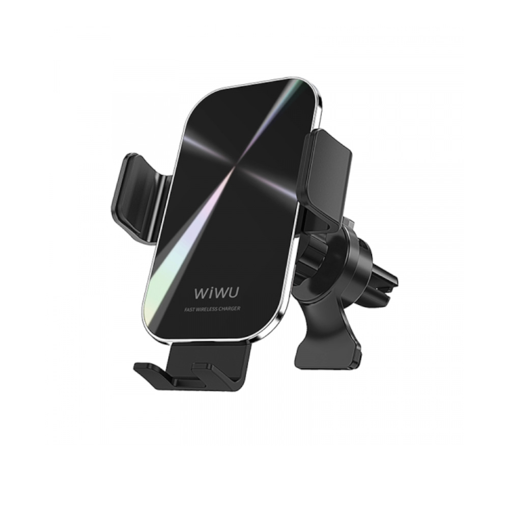 هولدر و شارژر وایرلس ویوو WiWU Universal Air Vent Car Phone Mount Holder Wireless Fast Charge CH307 با توان 15W