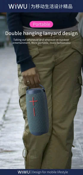 اسپیکر بلوتوث ویوو مدل WiWU Thunder Wireless Speaker P40