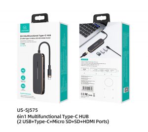 خرید هاب تایپ سی یوسمز مدل USAMS US-SJ575