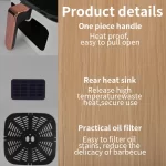 سرخ کن شیائومی مدل Xiaomi Zolele Smart Electric Air Fryer ZA003 ظرفیت 5.5 لیتری - Image 2