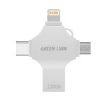 فلش مموری ۴ کاره گرین لاین مدل Green Lion 4in1 USB Flash Drive GN4IN1USB128SL با ظرفیت 128Gb - Image 6