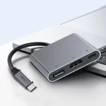 خرید هاب تایپ سی رچی مدل Recci 3-in-1 Hub RH05