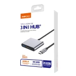 خرید هاب تایپ سی رچی مدل Recci 3-in-1 Hub RH05