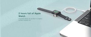 شارژر مگنتی رچی مدل Recci Watch Wireless Charger RCW-28 مناسب سری ساعت های اپل - Image 3