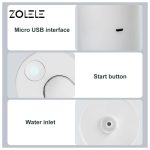 پمپ آب تاشو شیائومی مدل Zolele Automatic Folding Water Pump ZL100 - Image 2