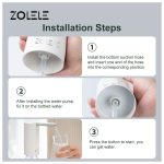 پمپ آب تاشو شیائومی مدل Zolele Automatic Folding Water Pump ZL100 - Image 5