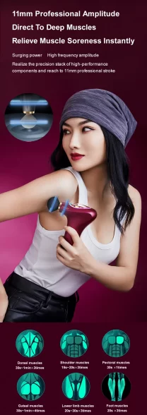 ماساژور تفنگی موری مدل Mory Mini Massage Gun X09 - Image 27