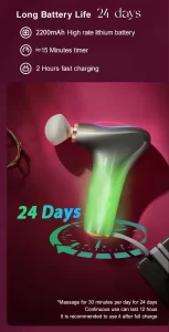 ماساژور تفنگی موری مدل Mory Mini Massage Gun X09 - Image 32