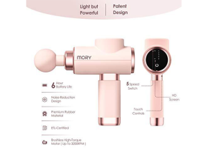 ماساژور تفنگی موری مدل Mory Smart Pretty Mini Muscle Massage Gun X1GP - Image 8