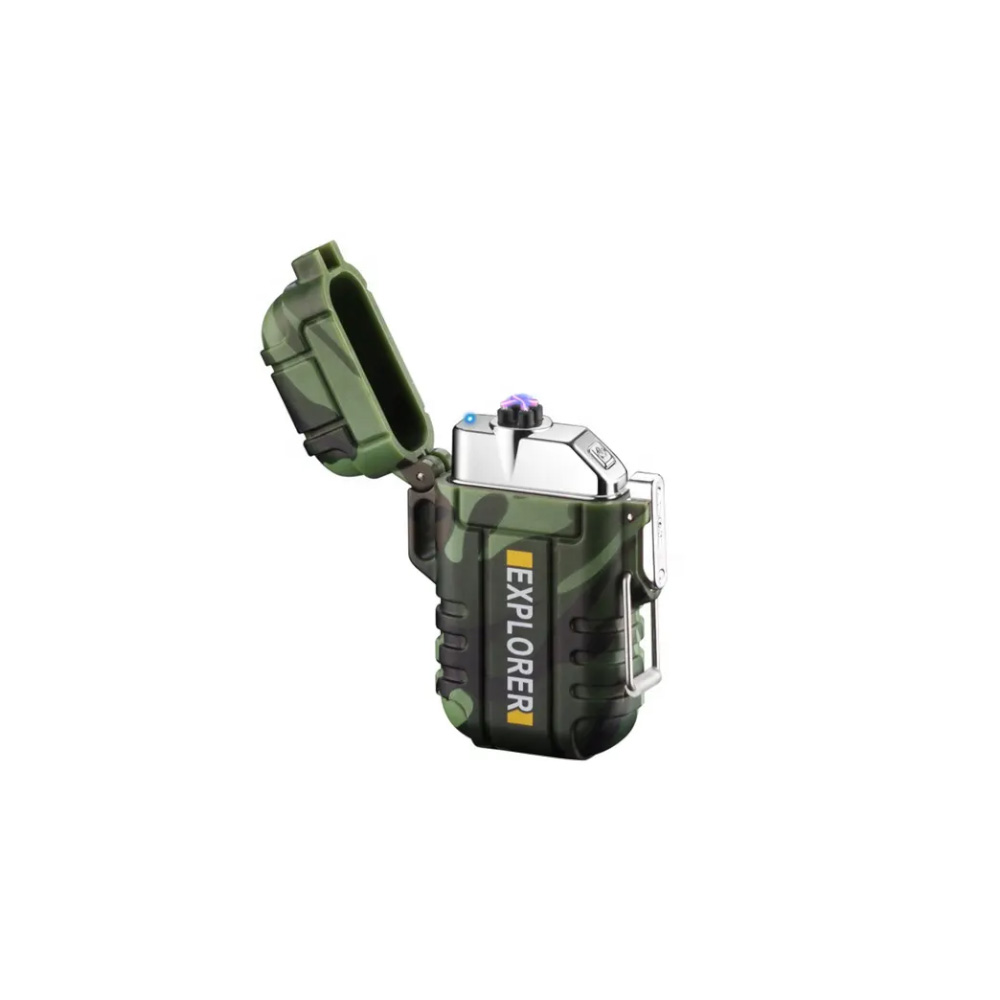 فندک شارژی مدل AJOTEQPT Double Arc Lighter AJ-F13