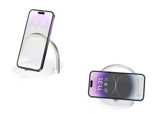 شارژر بی سیم و چراغ خواب رچی Recci RLS-L15 3IN1 wireless charging