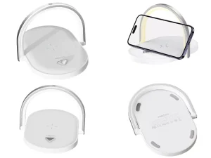 شارژر بی سیم و چراغ خواب رچی Recci RLS-L15 3IN1 wireless charging