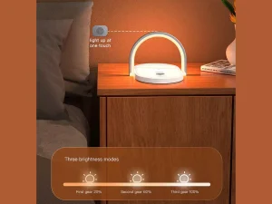 شارژر بی سیم و چراغ خواب رچی Recci RLS-L15 3IN1 wireless charging
