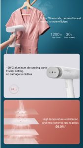 اتو بخار دستی شیائومی Xiaomi MJGTJ01LF handheld garmen steamer