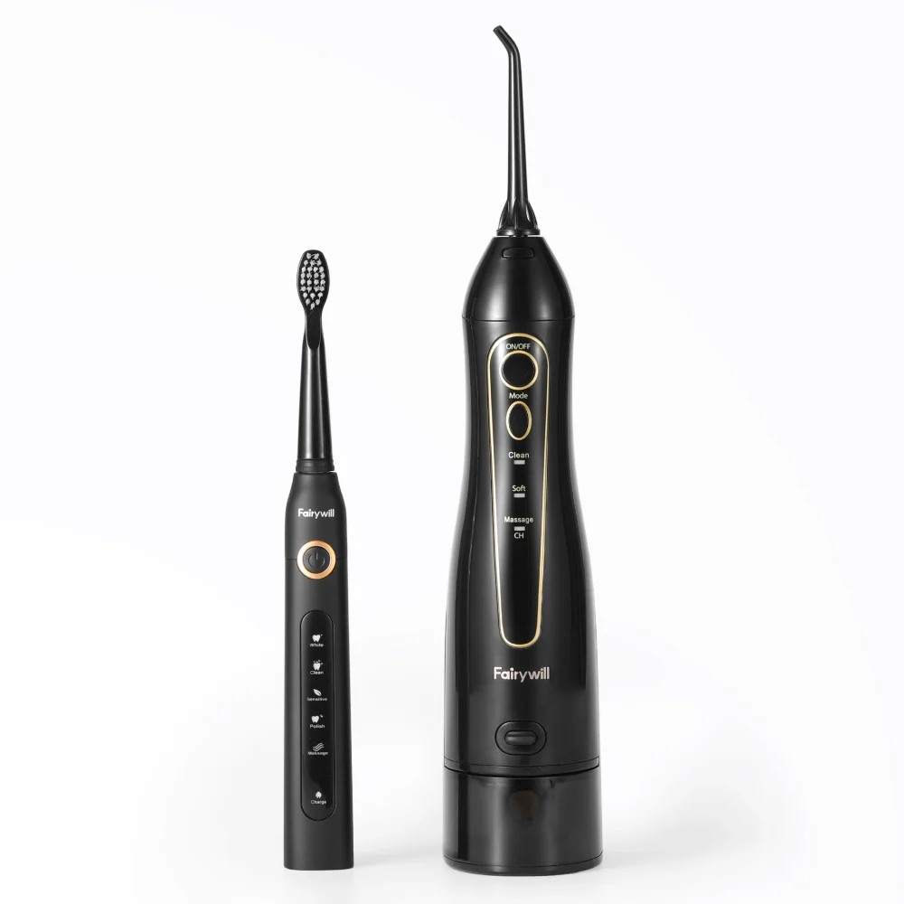 مسواک برقی مدل Fairywill E11+F5020E Toothbrush Oral Irrigator