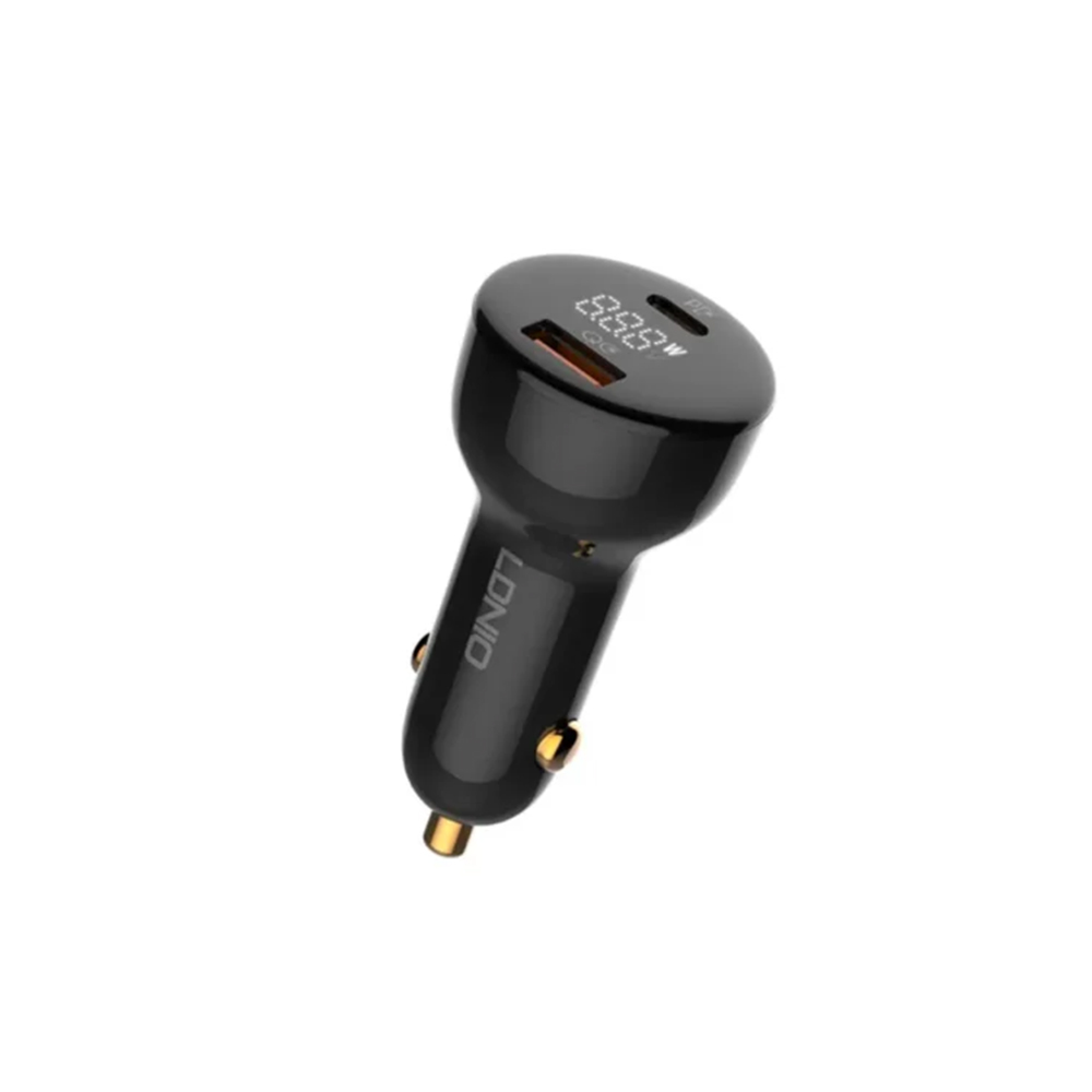 شارژر فندکی الدینیو مدل Ldnio C101 car charger 100W C TO C cable