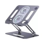 استند و پایه خنک کننده لپ تاپ تاشو پرودو Porodo ALSCF alum alloy stand cooling