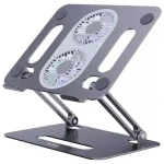 استند و پایه خنک کننده لپ تاپ تاشو پرودو Porodo ALSCF alum alloy stand cooling - Image 2