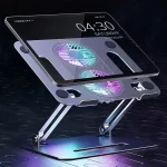 استند و پایه خنک کننده لپ تاپ تاشو پرودو Porodo ALSCF alum alloy stand cooling - Image 6