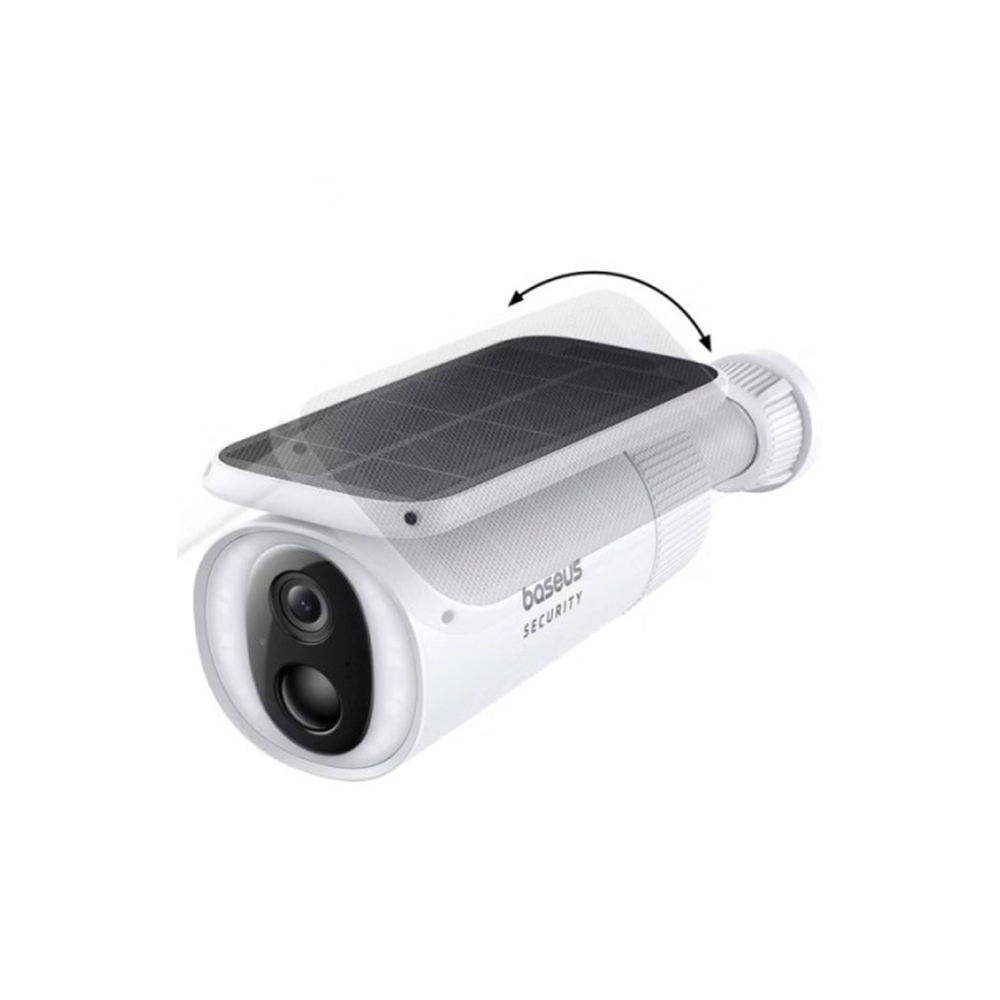 دوربین مداربسته بیسوس مدل Baseus Security S1 Outdoor S0SW002130 2K Solar Security Camera