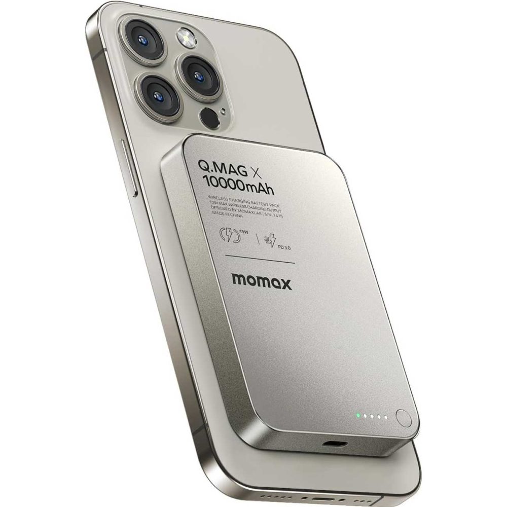 پاوربانک مگنتی فست شارژ 10000 مومکس Momax 117A power Q.MAG X 10000 MAH - Image 3