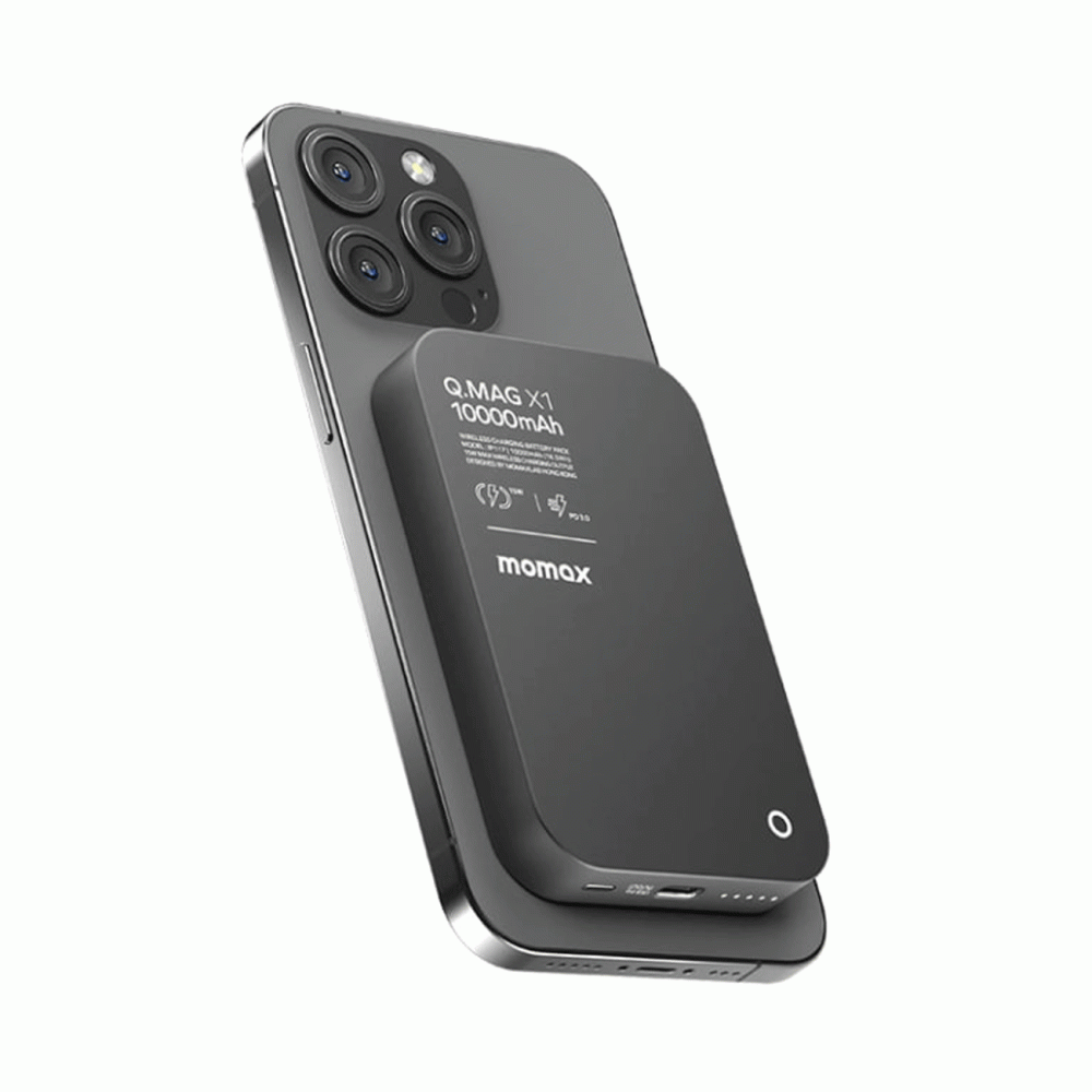 پاوربانک مگنتی فست شارژ 10000 مومکس Momax 117A power Q.MAG X 10000 MAH - Image 8