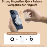چراغ حلقهای سلفی مغناطیسی تلسین Telesin S5-BGD-1 C03 Magnetic Selfie Ring Light - Image 5