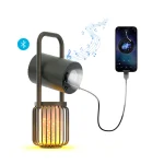 اسپیکر و چراغ فضای باز بی سیم (همراه با پاوربانک) ویوی لبز Vyvylabs VOX1-02 flaming X1 outdoor light - Image 3