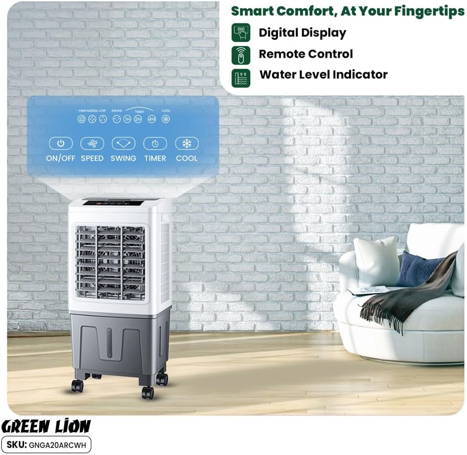 GNGA20ARC (6) کولر آبی گرین لاین Green lion GNGA20ARC air cooler GA20 - Image 6