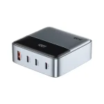 هاب شارژر رومیزی گرین لیون Green Lion GN100WADUK 100W GaN Premium UK Plug Adapter - Image 2