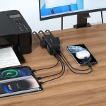 هاب شارژر گرین لیون Green Lion GN7N1G65PST 7 In 1 GaN 65W Power Strip - Image 4