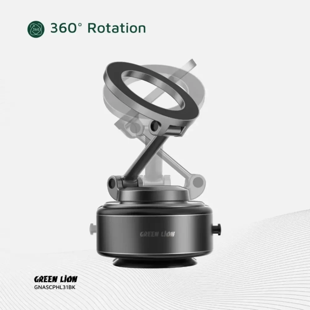 هولدر وکیومی گرین لیون Green Lion GNASCPHL31 GX-31 Auto Suction Phone Holder - Image 3