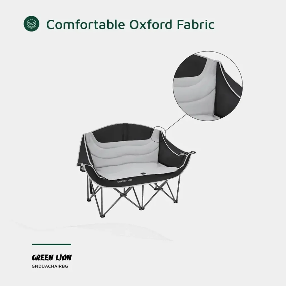 صندلی کمپینگ دو نفره گرین لاین Green Lion GNDUACHAIR Double Camping Chair - Image 3