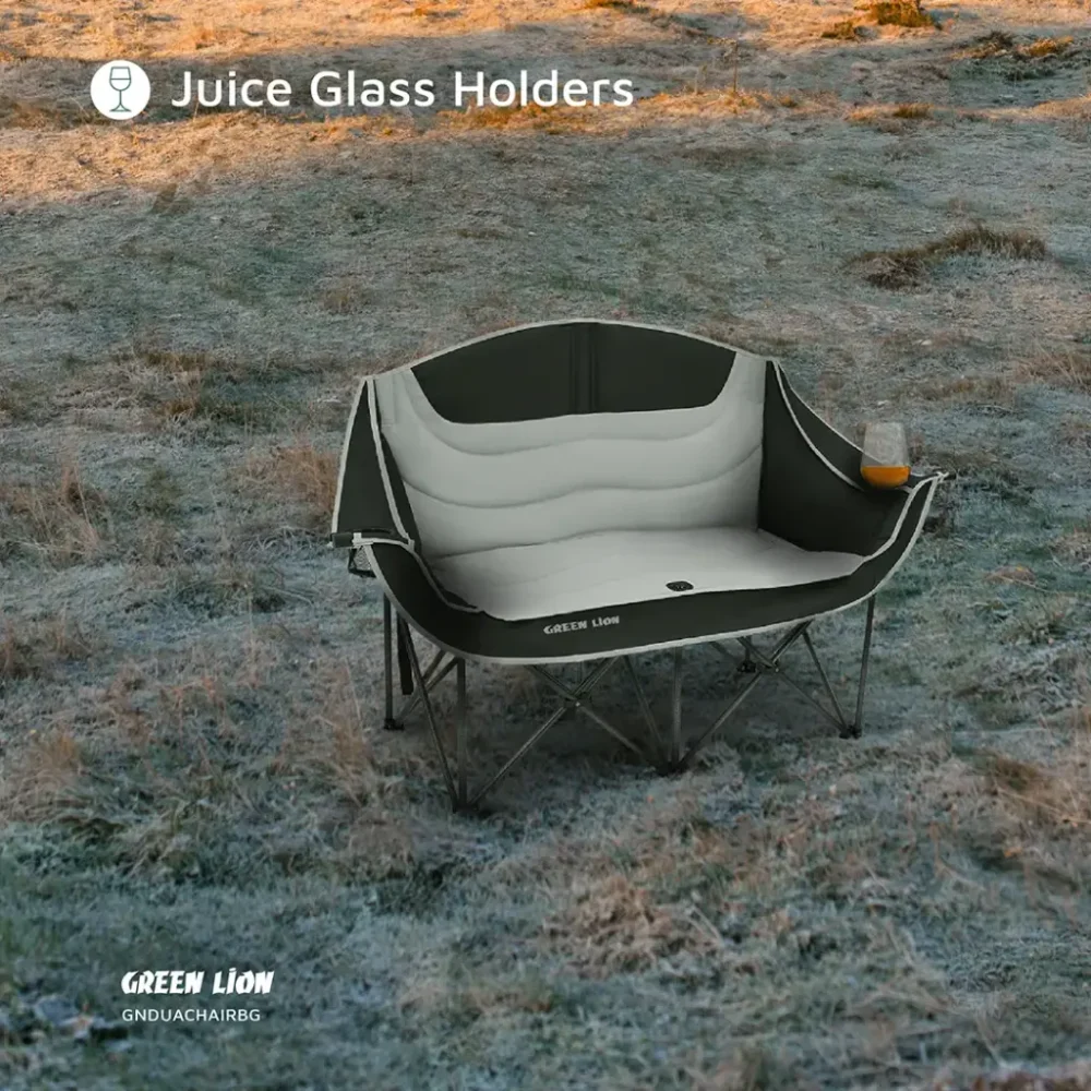 صندلی کمپینگ دو نفره گرین لاین Green Lion GNDUACHAIR Double Camping Chair - Image 5