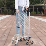 چرخ دستی تاشو گرین لاین مدل Green Lion GNFLDSHPTR Foldable Shopping Trolley - Image 2