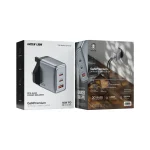 شارژر دیواری گرین لیون Green Lion GNGAN65WUK GaN Premium UK Plug Wall Charger 65W - Image 3