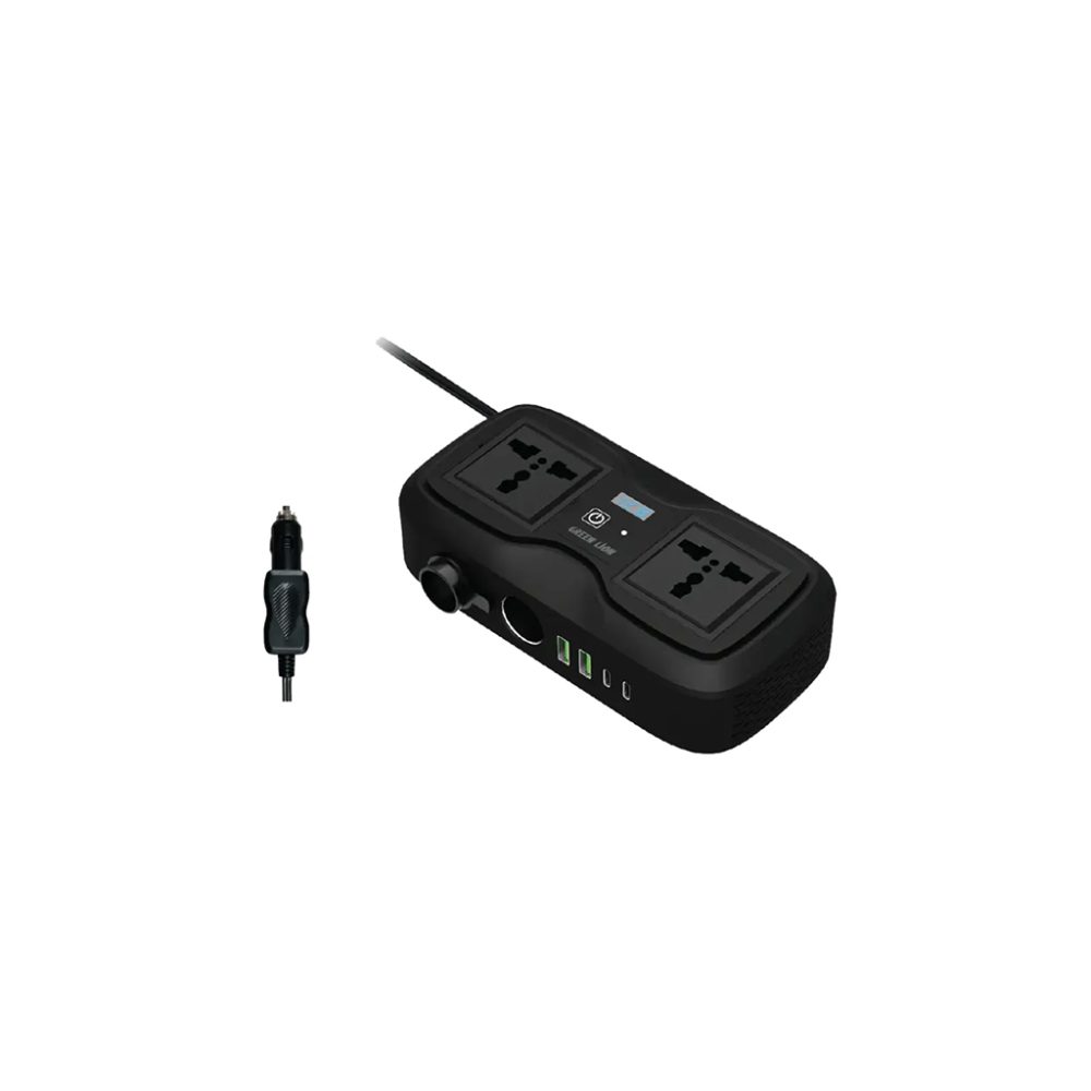 اینورتر فندکی خودرو گرین لاین Green Lion GNGC233PI GC-233 Power Inverter