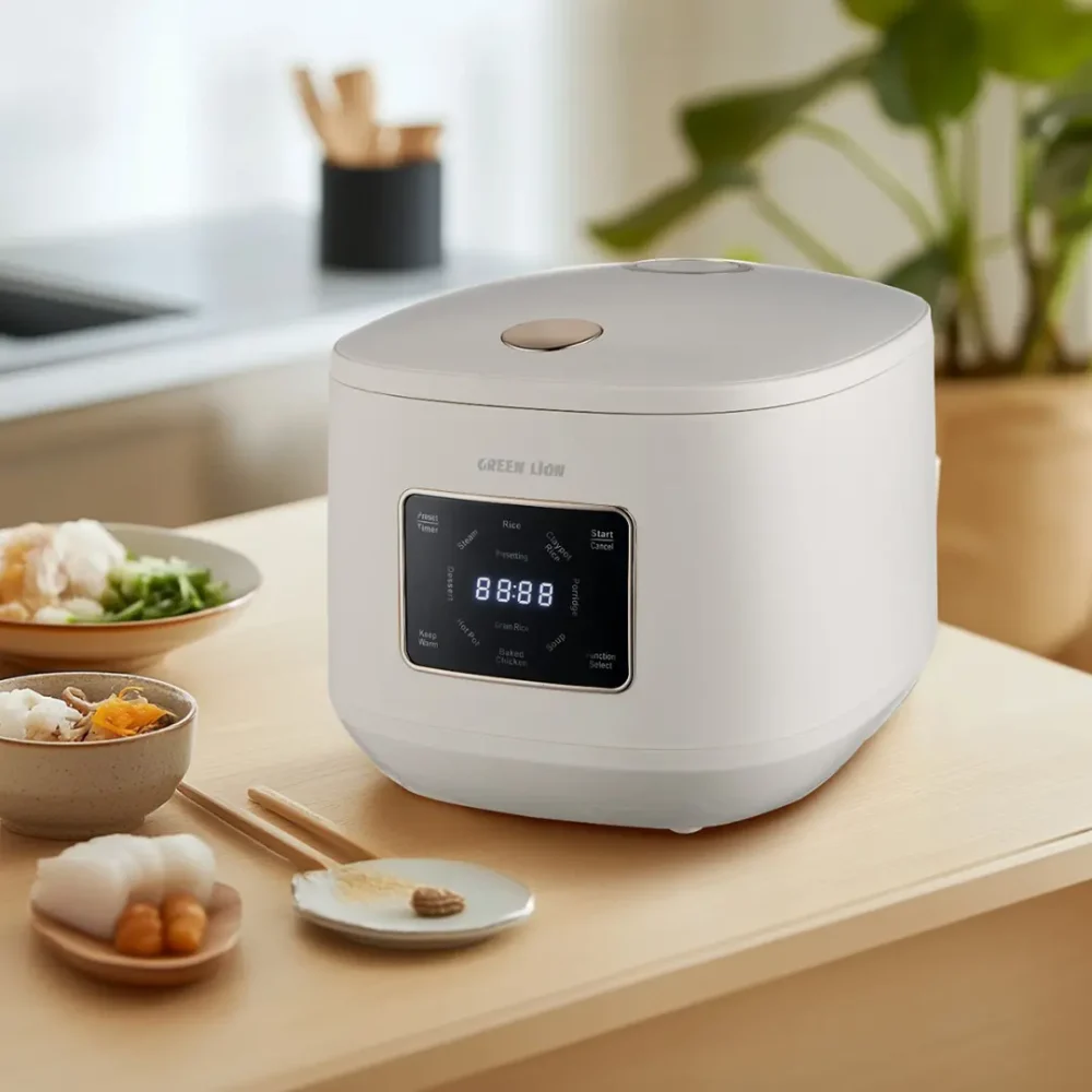 پلوپز دیجیتال 5لیتری گرین لاین Green Lion GNGRC20RC5L GRC-20 Digital Rice Cooker 5L - Image 5