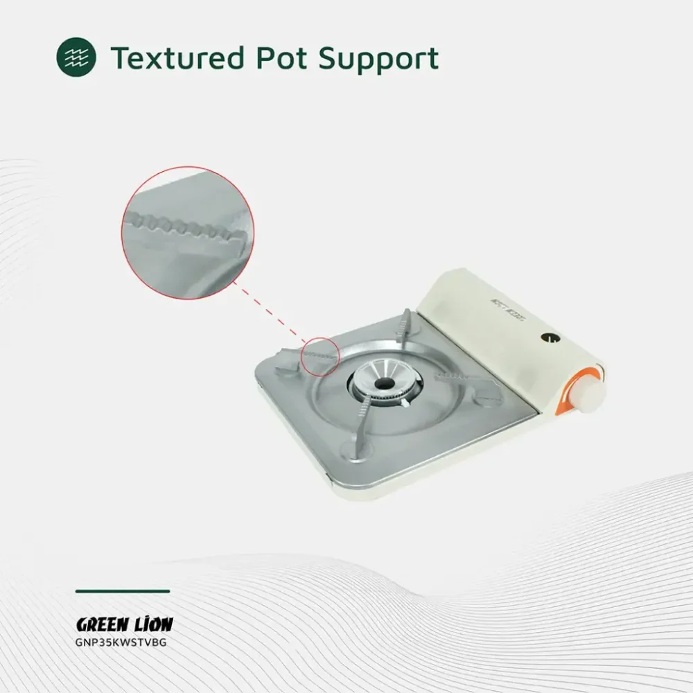 اجاق گاز مسافرتی گرین لاین Green Lion GNP35KWSTV Portable Outdoor Stove 3.5KW - Image 3