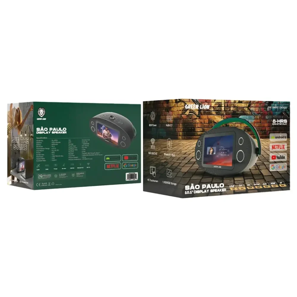 اسپیکر نمایشگر سائوپائولو گرین لاین Green Lion GNSAOSPR Sao Paulo Display Speaker - Image 3