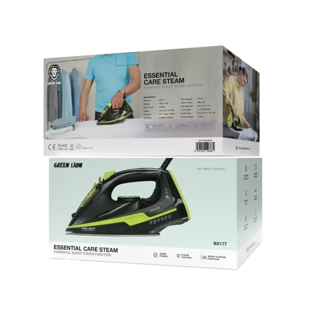 اتو گرین لیون Green lion GNESTMIRGN steam iron - Image 5