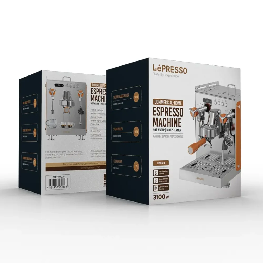 دستگاه اسپرسو ساز لپرسو Lepresso LPCFFM0029 Commercial-Home Espresso Machine - Image 3