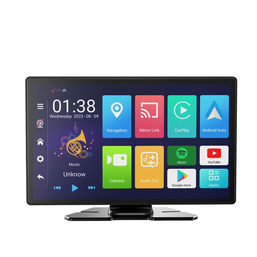صفحه نمایش پرودو  Porodo PD-ADSCN Display Screen 9 inch Android with DVR-4+64GB - Image 2