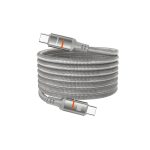 کابل مگنتی تایپ سی به تایپ سی 60 وات پرودو Porodo PD-CBL0030 60W Type-C to Type-C Magnetic Braided Cable