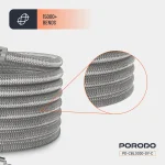 کابل مگنتی تایپ سی به تایپ سی 60 وات پرودو Porodo PD-CBL0030 60W Type-C to Type-C Magnetic Braided Cable - Image 3