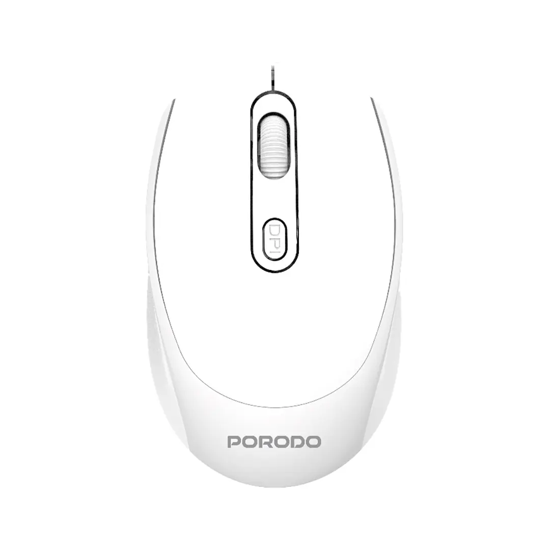 Porodo PD-ETK04 Wireless Mouse Dual Mode (9) موس بی سیم دو حالته شارژی پرودو Porodo PD-ETK04 Wireless Mouse Dual Mode - Image 3
