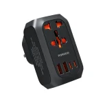 آداپتور برق پرودو Porodo PD-FWCH044EU Universal AC Adapter Multi-Device Charging EU Plug - Image 2